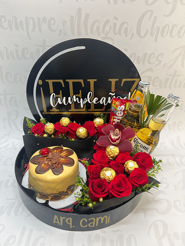 Bandeja circular pastel