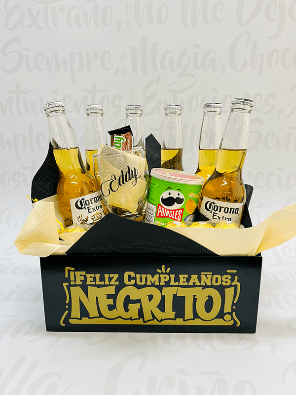 Cuadrado sixpack cumple