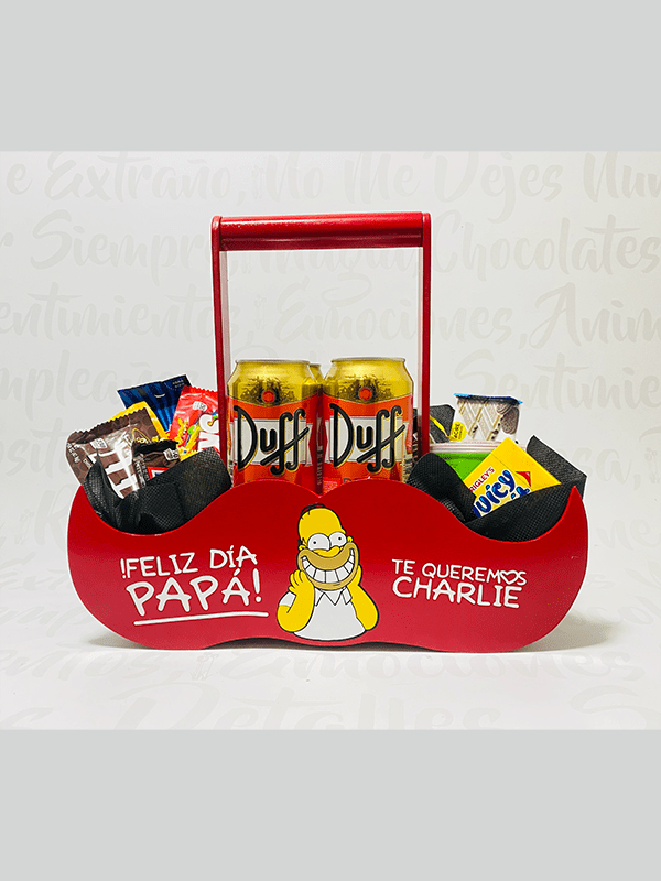 Bigote 4 Duff y snacks