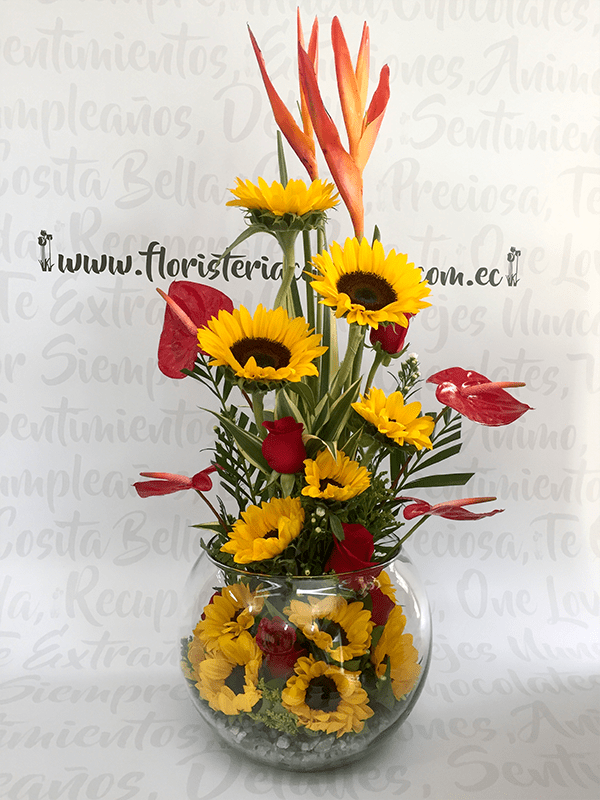 Posuelo gr girasoles