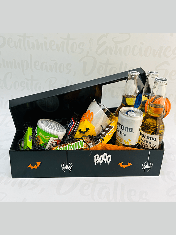 Ataúd Corona y snack