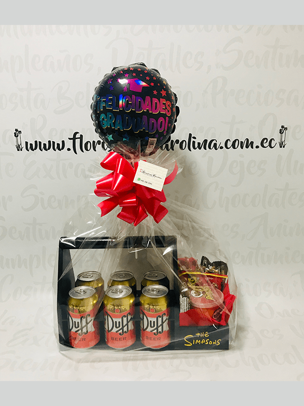 Homero sixpack graduado