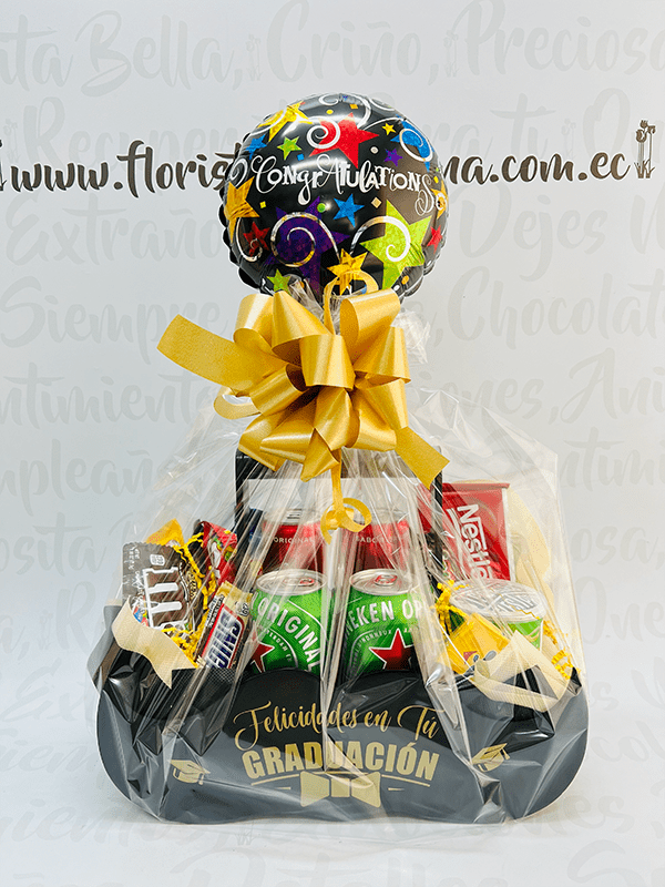 Bigote 4 latas graduación