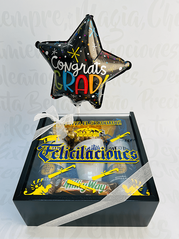 Box 2 coronas y vaso